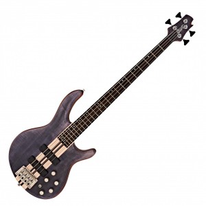 Cort A4 Plus FMMH-OPLB 4 Strings Electric Bass Guitar Open Pore Blue Black